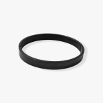 Trendy Black Solid Cuff Bracelet For Men and boys