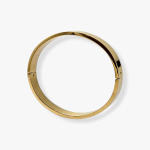 Gold Polish Fashionable bracelet for Boys and Women in oval shape