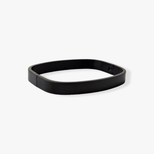 Black polish Hand Cuff Bracelet For Men